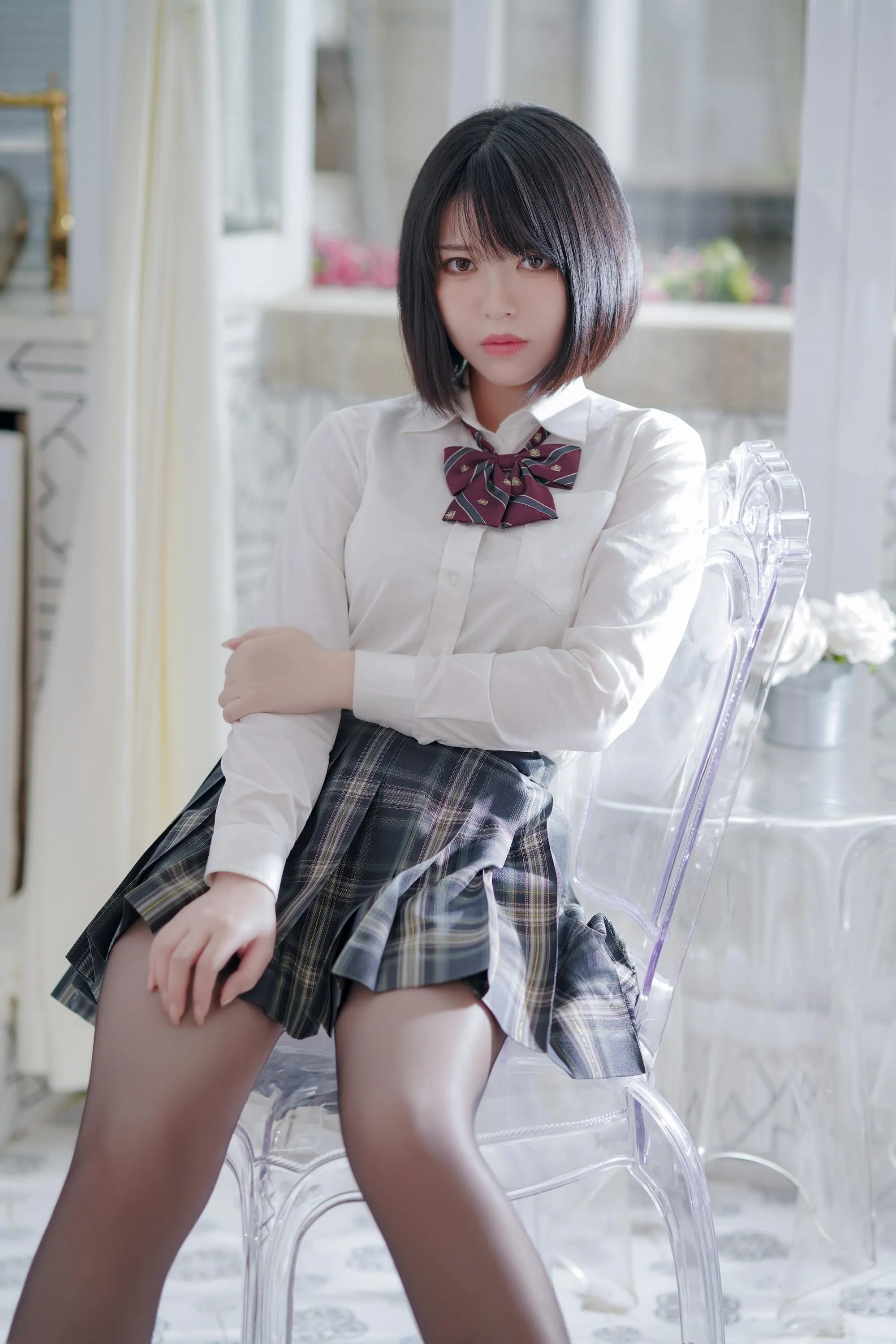 半半子 – NO.46 彼女の制服姿が好き [54P]插图